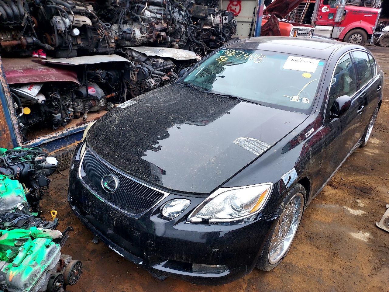 2007 LEXUS GS450H 6cyl Hybrid 3.5 liter BATTERY - 484701