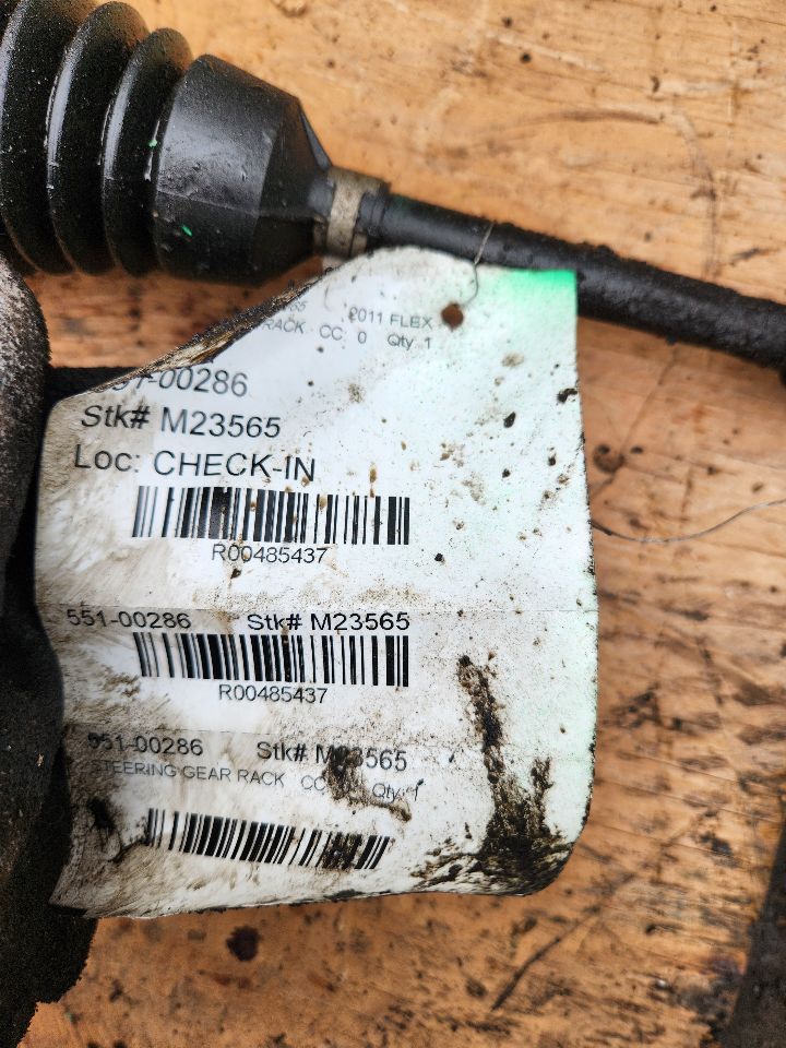2011 FORD FLEX STEERING GEAR RACK - 485437