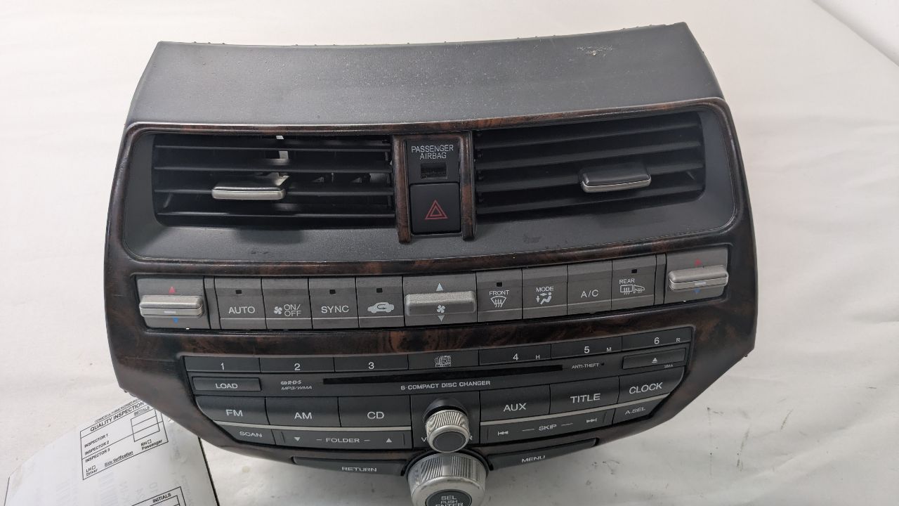 2010 HONDA CROSSTOUR Radio Audio - 485467