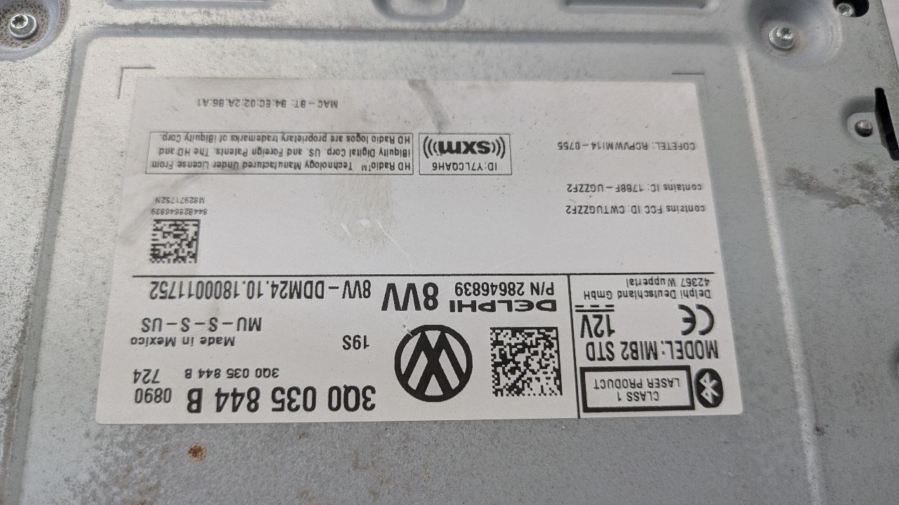 2019 VOLKSWAGEN TIGUAN Radio Audio - 485774 — photo 7