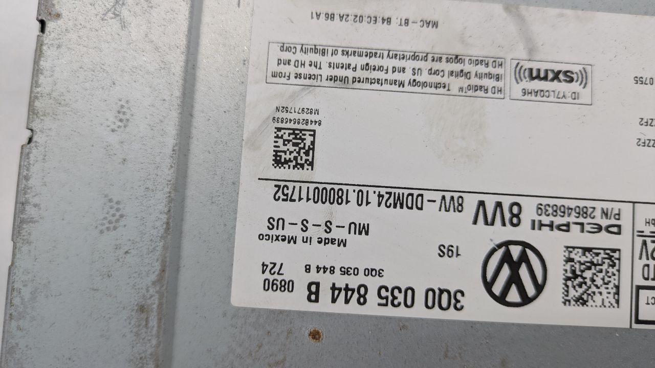2019 VOLKSWAGEN TIGUAN Radio Audio - 485774 — photo 8