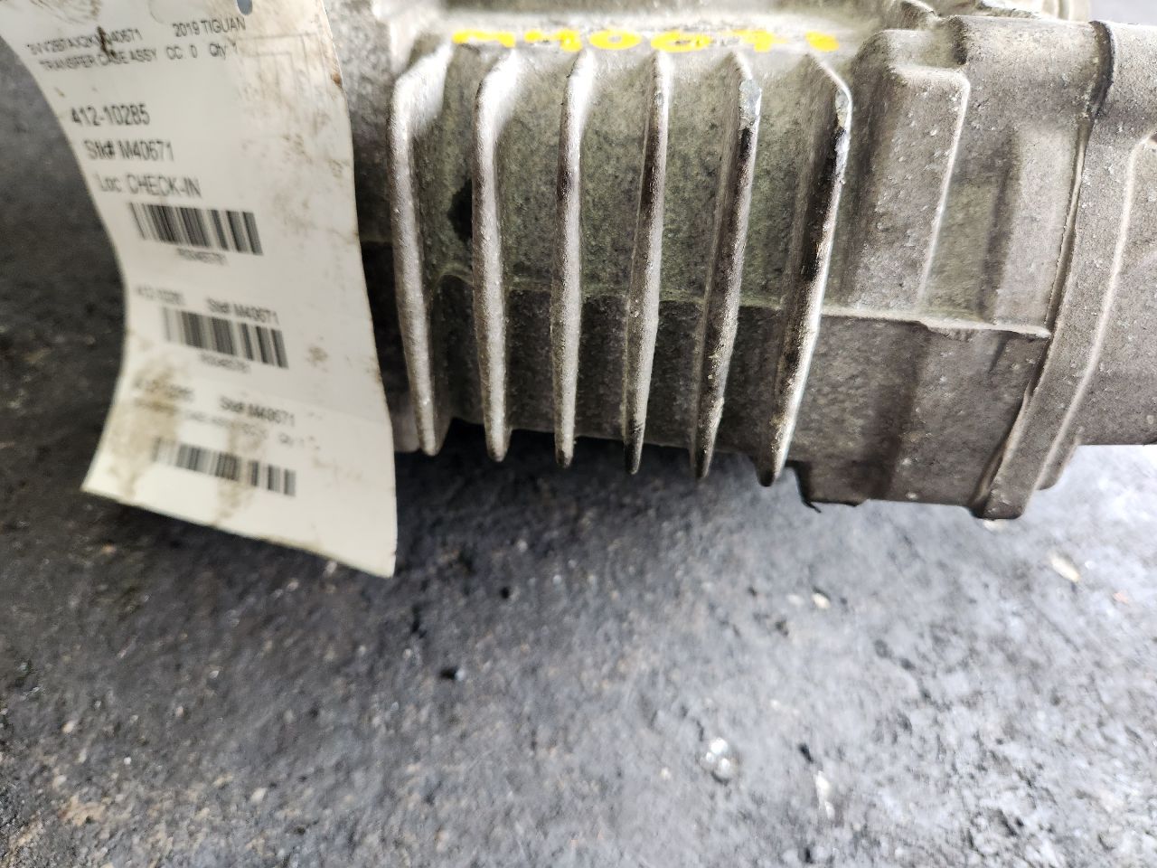 2019 VOLKSWAGEN TIGUAN TRANSFER CASE ASSY - 485781 — photo 3