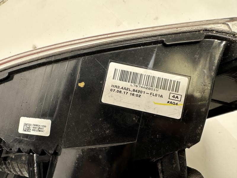 2017 SUBARU IMPREZA Left TAIL LAMP - 486 — photo 5