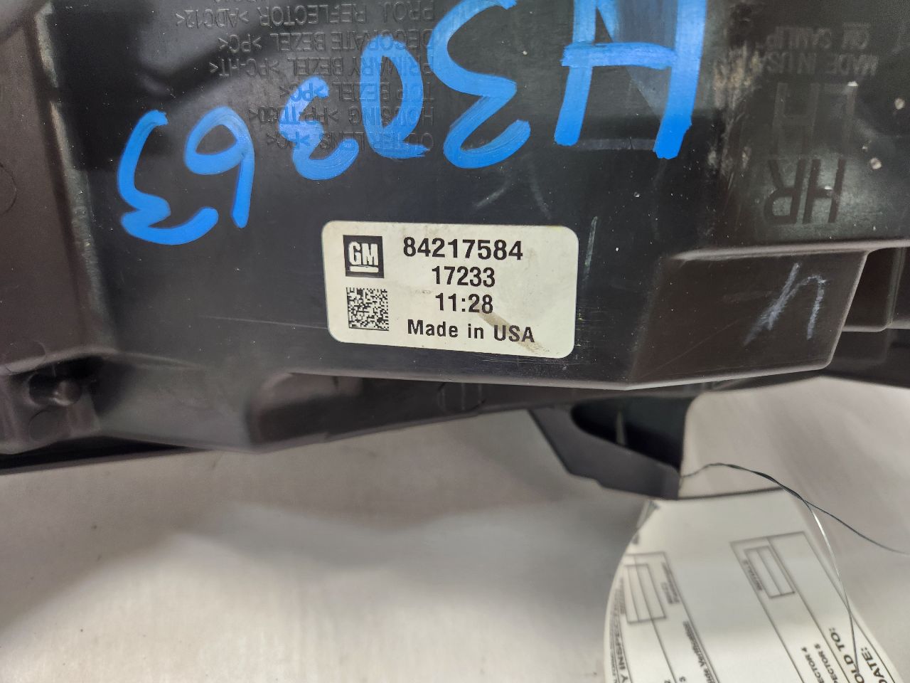 2018 CHEVROLET MALIBU 1.5L 4cyl Turbo Gasoline Left HEADLAMP ASSEMBLY - 486091