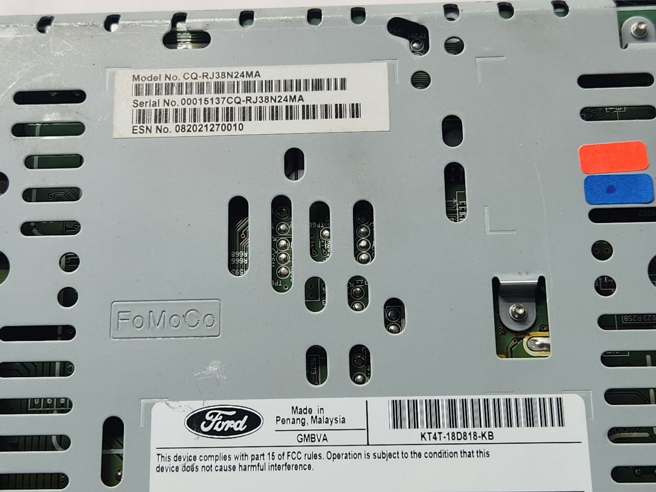 2019 FORD EDGE Radio Audio - 486449 — photo 8