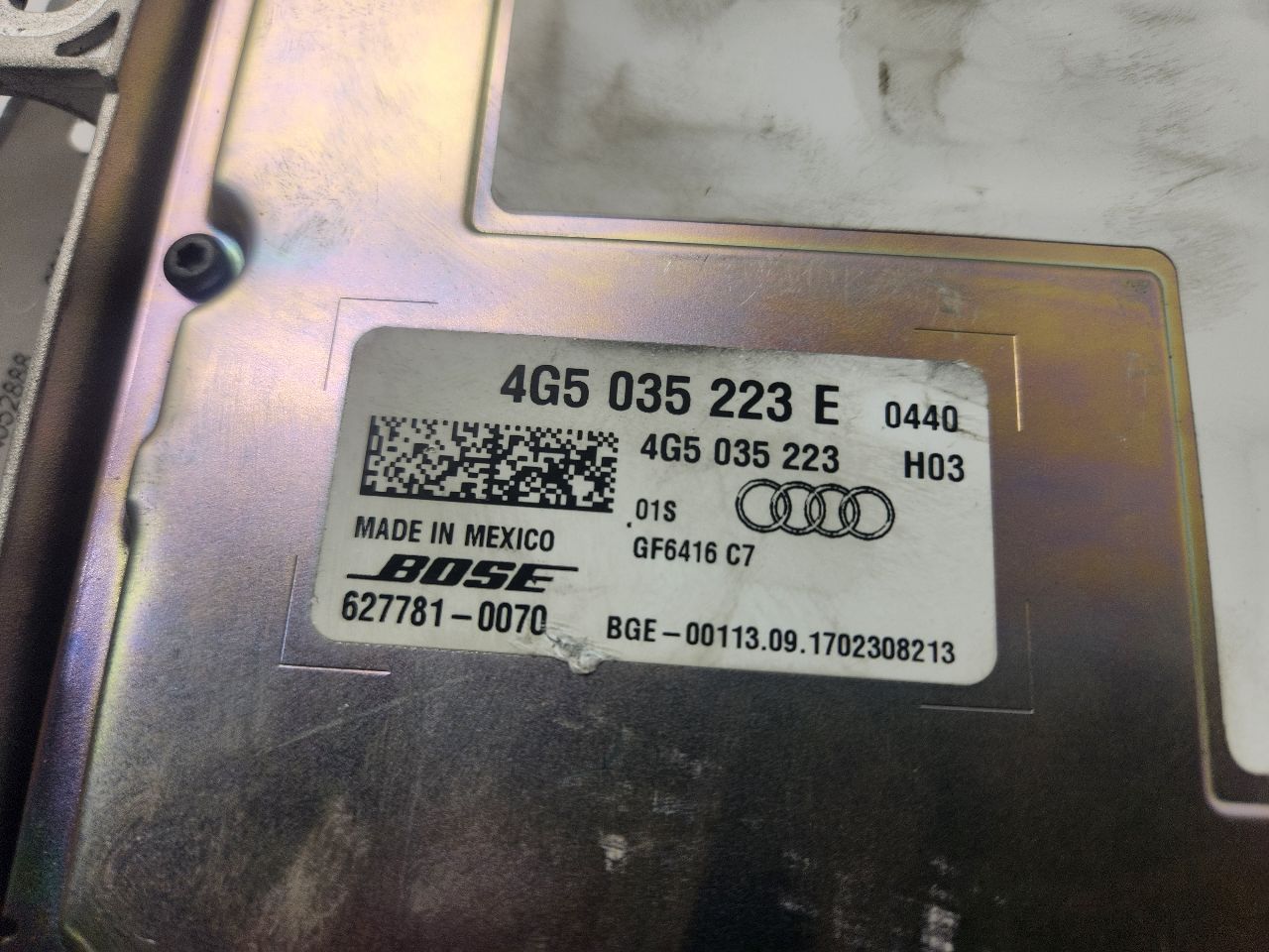 2018 AUDI A6 Radio Audio - 486559 — photo 4