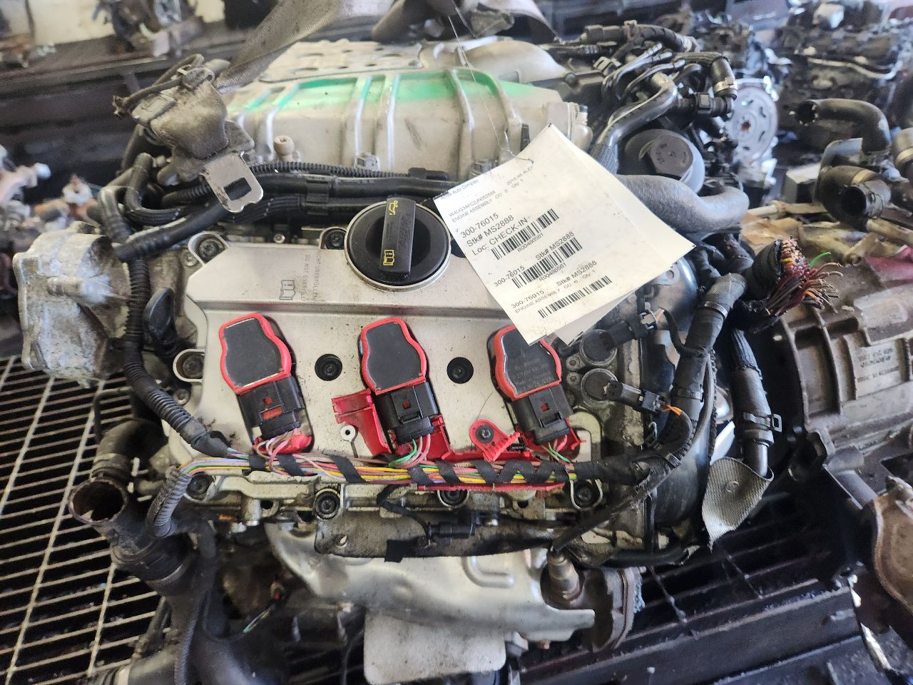 2018 AUDI A6 ENGINE ASSEMBLY - 486561 — photo 3