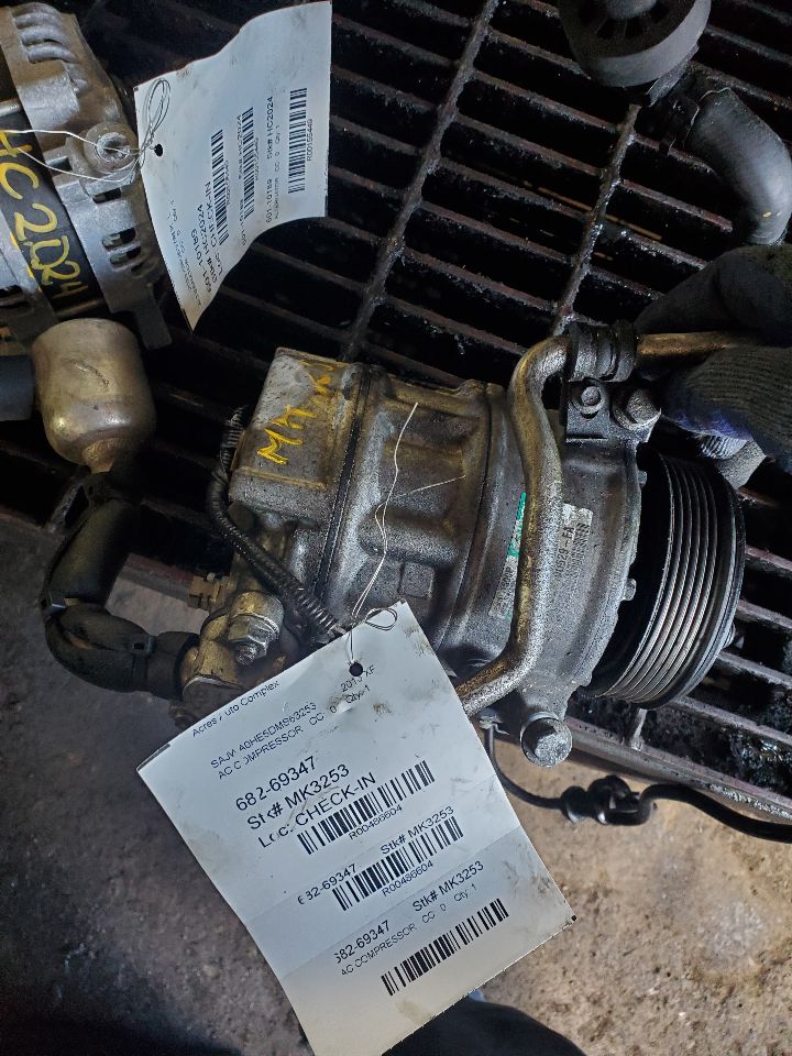 2013 JAGUAR XF AC COMPRESSOR - 486604 — photo 1