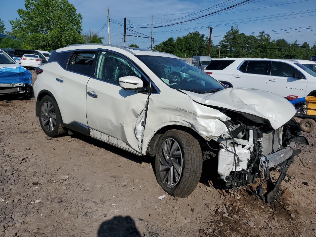 2019 NISSAN MURANO BUMPER ASSY, REAR - 486769 — photo 4