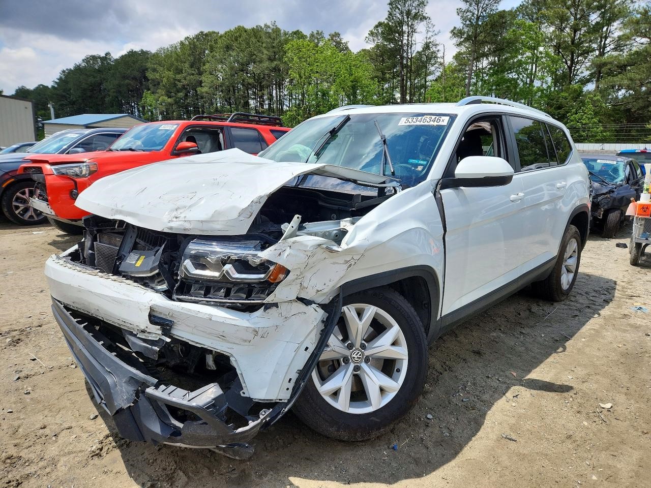 2018 VOLKSWAGEN ATLAS STEERING GEAR RACK - 486926