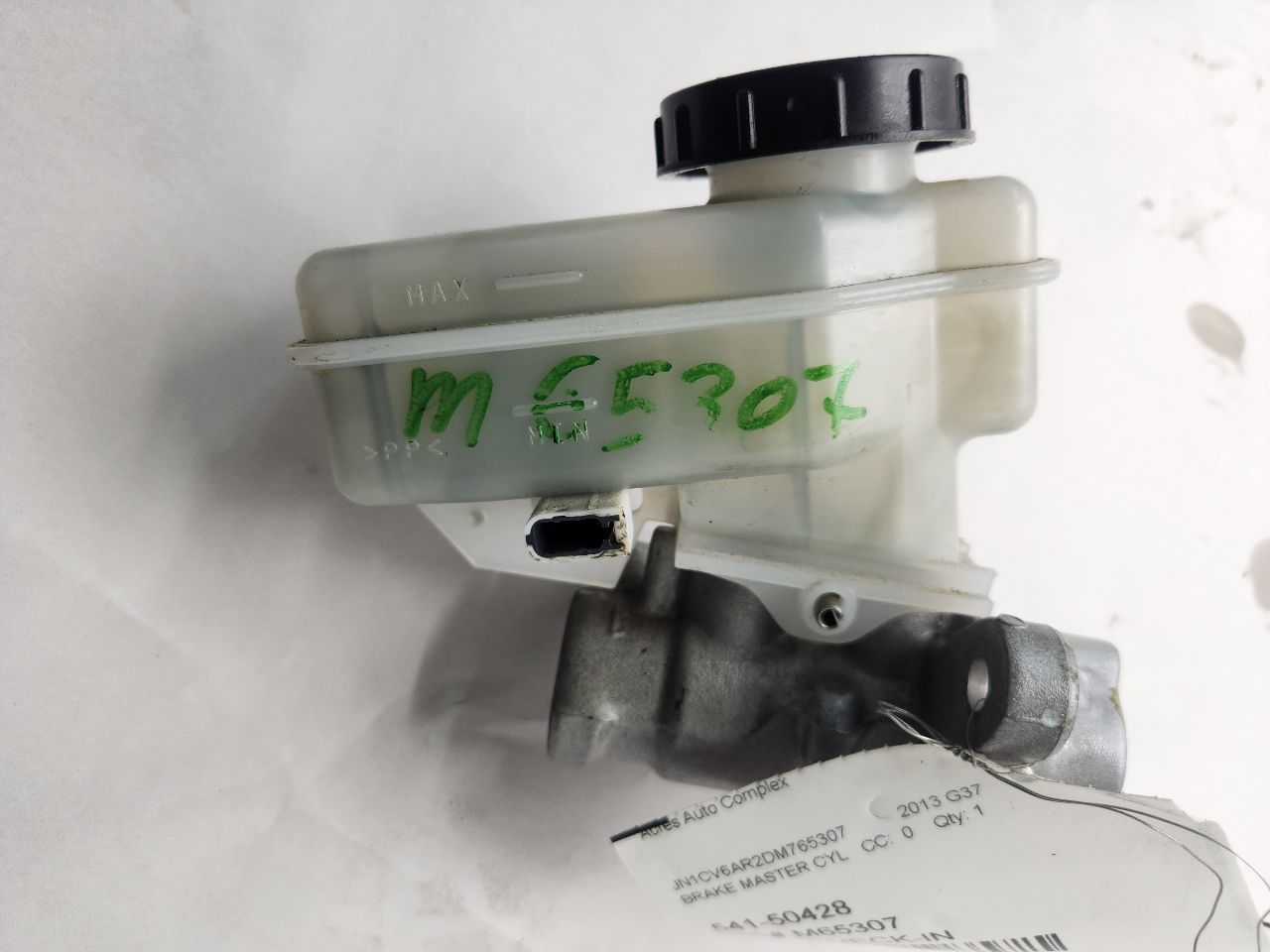 2013 INFINITI G37 BRAKE MASTER CYL - 486993 — photo 3
