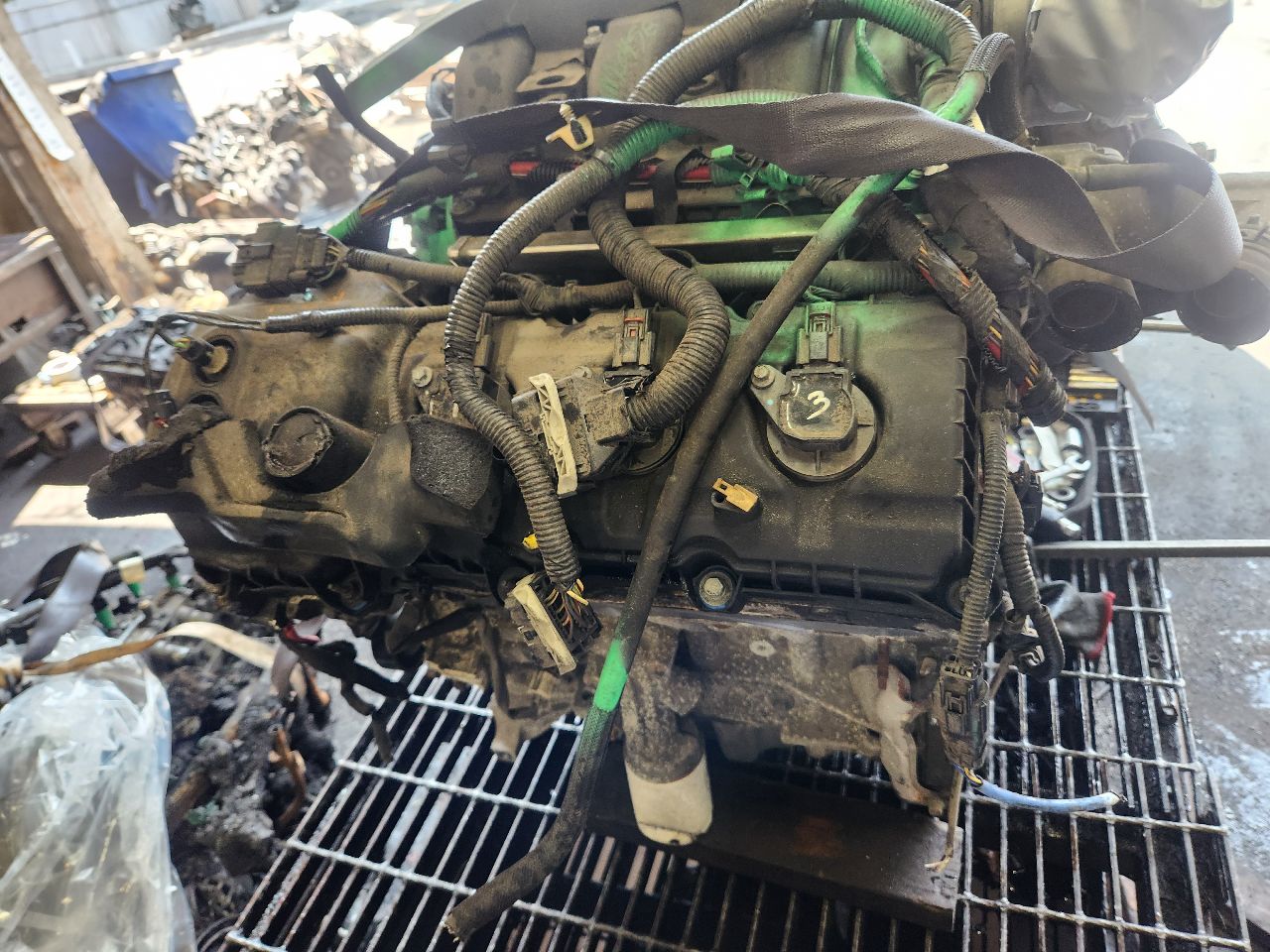 2014 FORD EDGE ENGINE ASSEMBLY - 487196 — photo 3