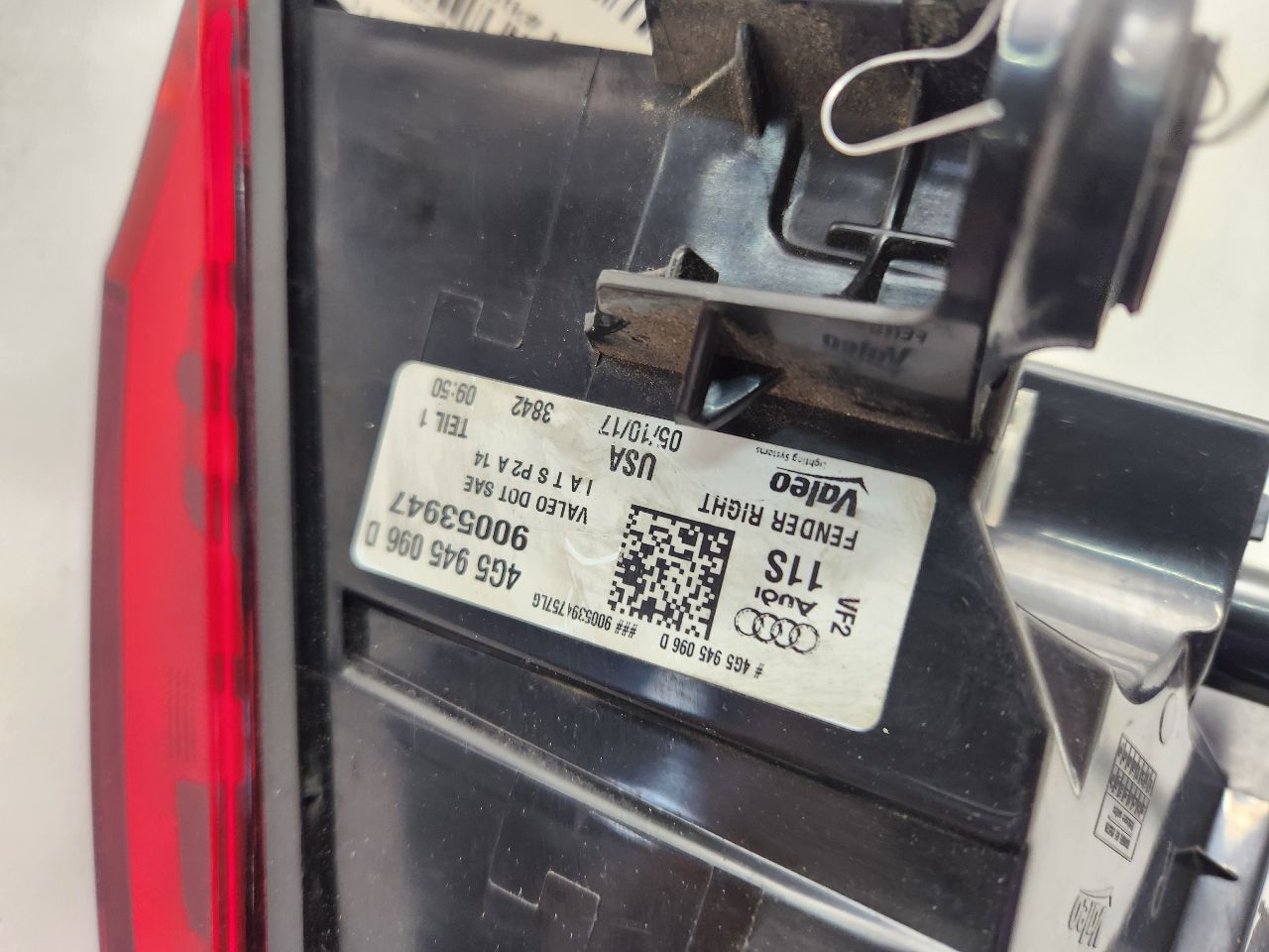 2018 AUDI A6 Right TAIL LAMP - 487220 — photo 4