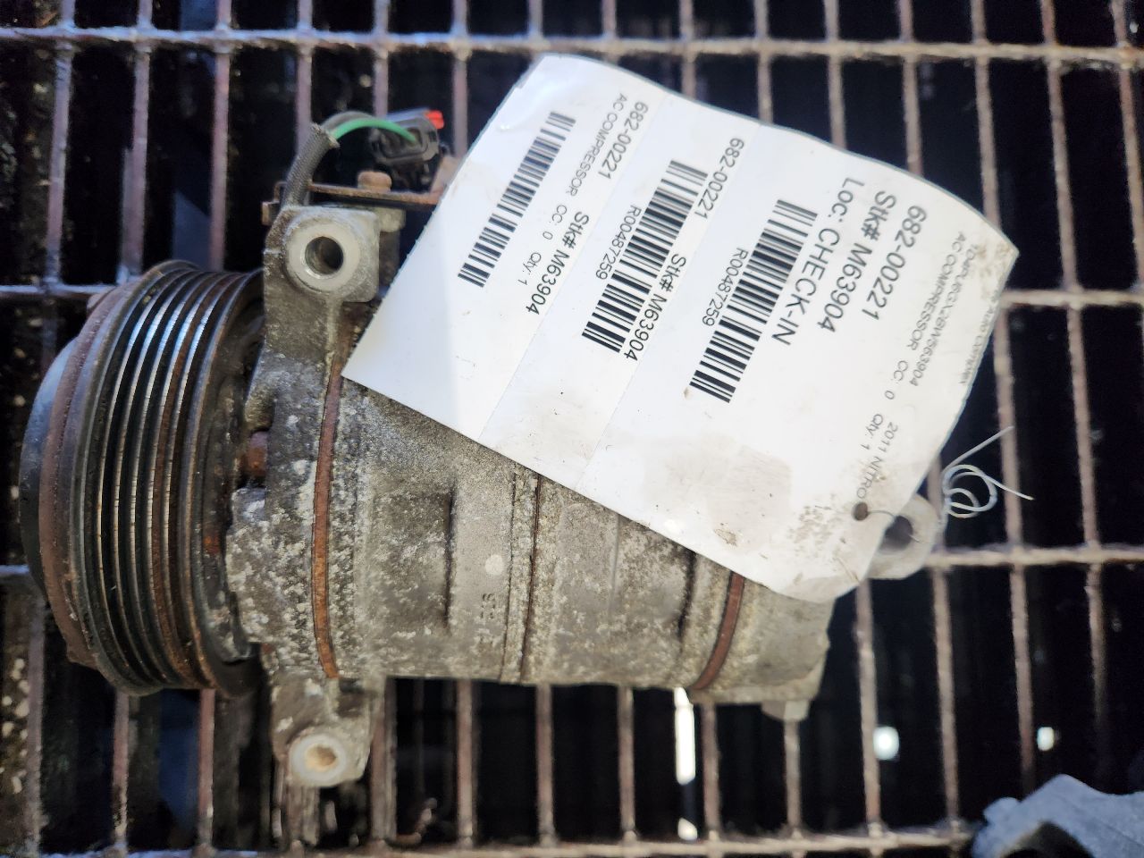 2011 JEEP NITRO AC COMPRESSOR - 487259 — photo 6
