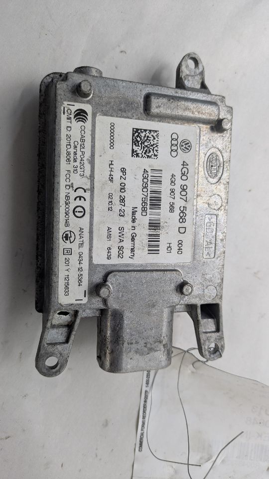 2013 AUDI A6 Chassis Cont Mod - 487324