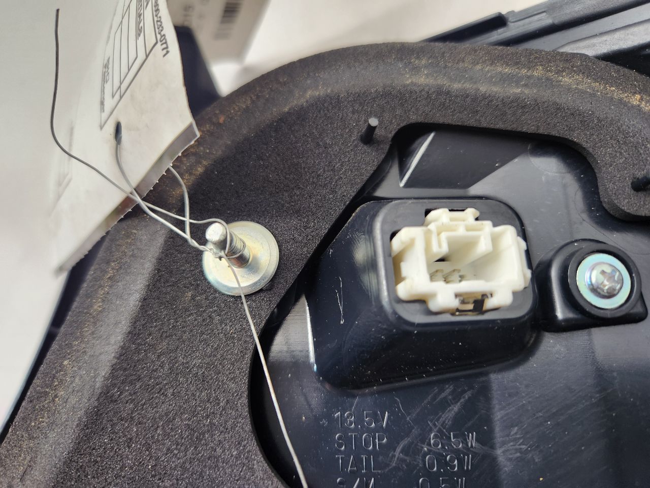 2015 HONDA CIVIC Left TAIL LAMP - 487578 — photo 5