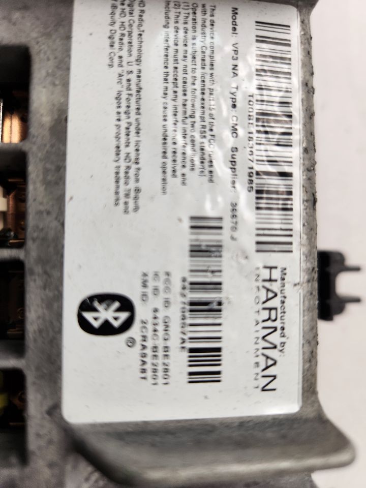 2017 JEEP CHEROKEE Radio Audio - 487709 — photo 3