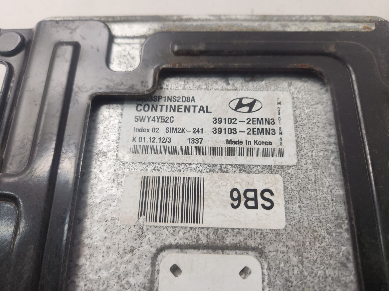 2013 HYUNDAI ELANTRA Eng/Motor Cont Mod - 487736 — photo 4