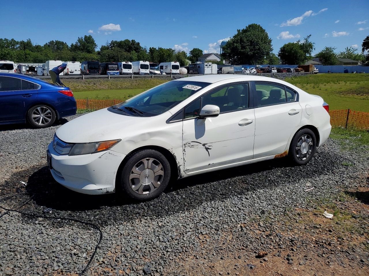 2012 HONDA CIVIC BATTERY - 487791 — photo 1