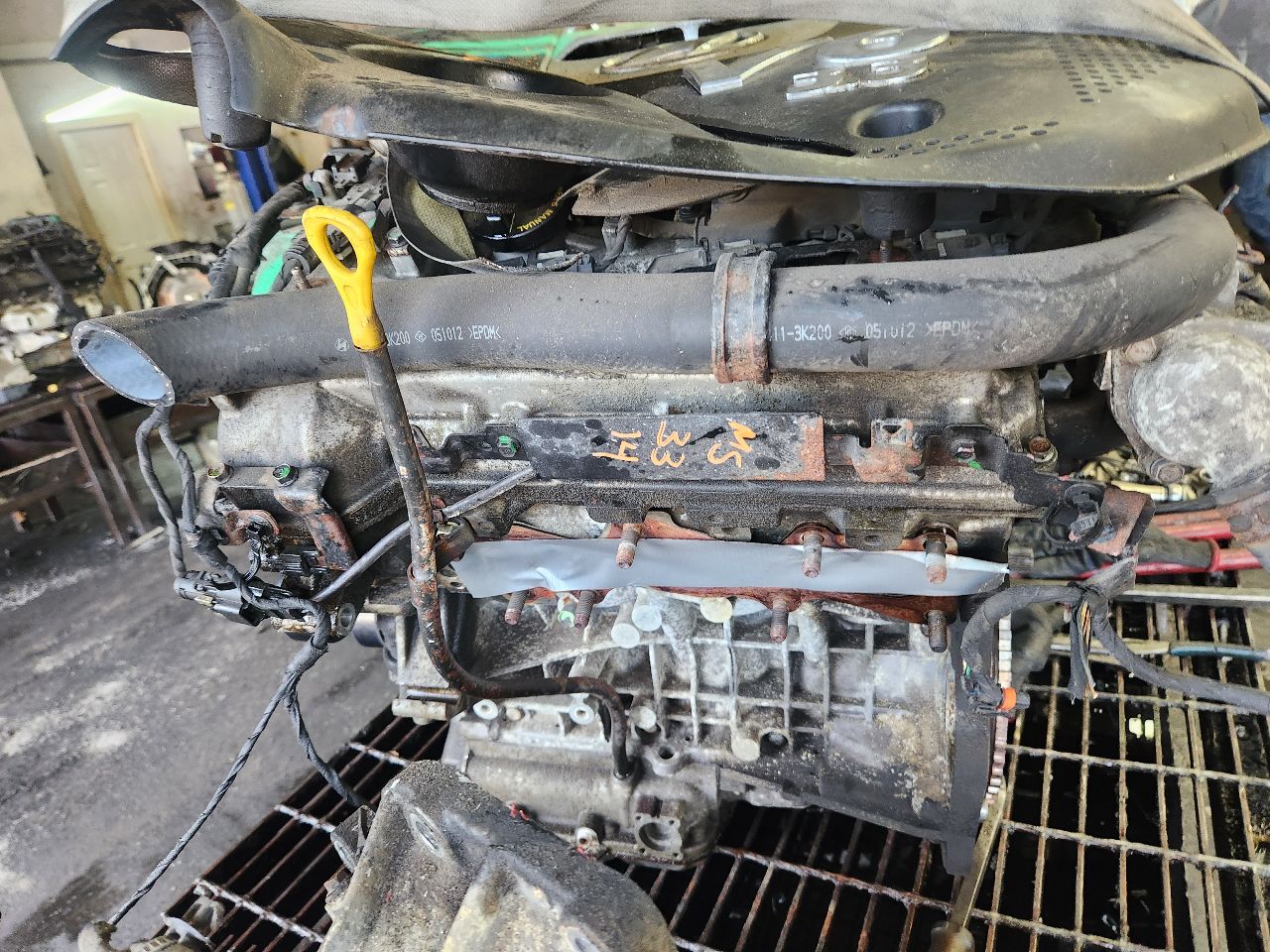 2006 HYUNDAI SONATA ENGINE ASSEMBLY - 488168 — photo 2