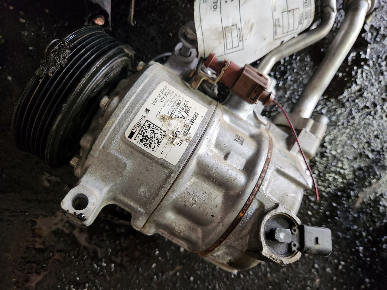 2024 VOLKSWAGEN TIGUAN AC COMPRESSOR - 488387 — photo 4