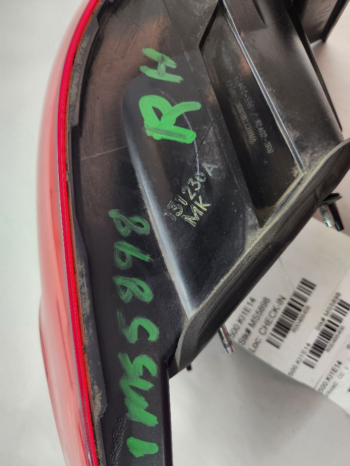 2014 KIA CADENZA Right TAIL LAMP - 488456 — photo 6