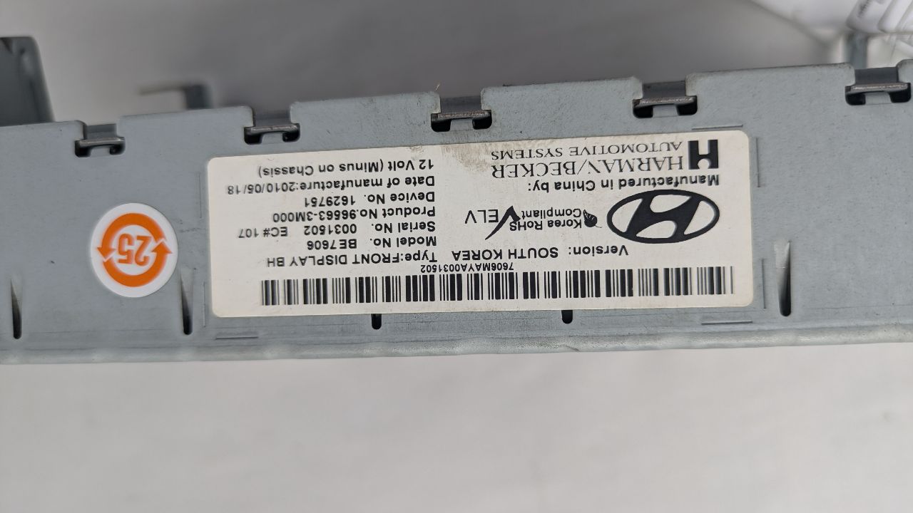 2011 HYUNDAI GENESIS Info-GPS-TV Screen - 488722 — photo 6