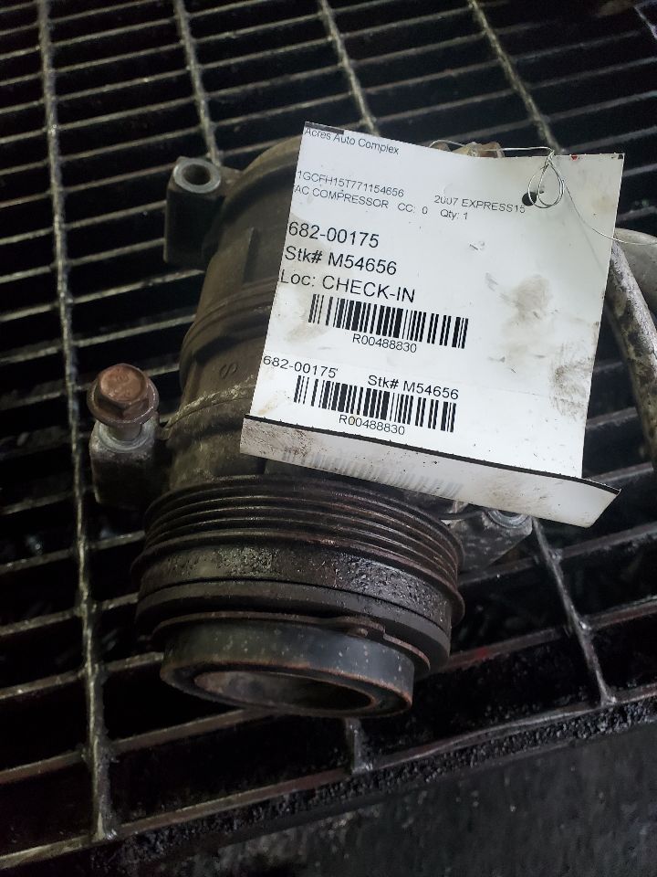 2007 CHEVROLET VAN AC COMPRESSOR - 488830 — photo 5