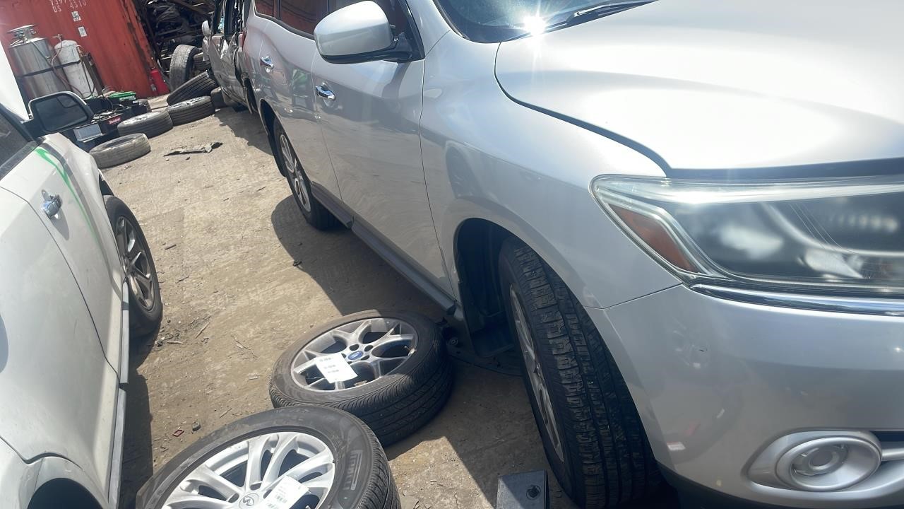 2014 NISSAN PATHFINDER BUMPER ASSY, FRONT - 488870 — photo 8