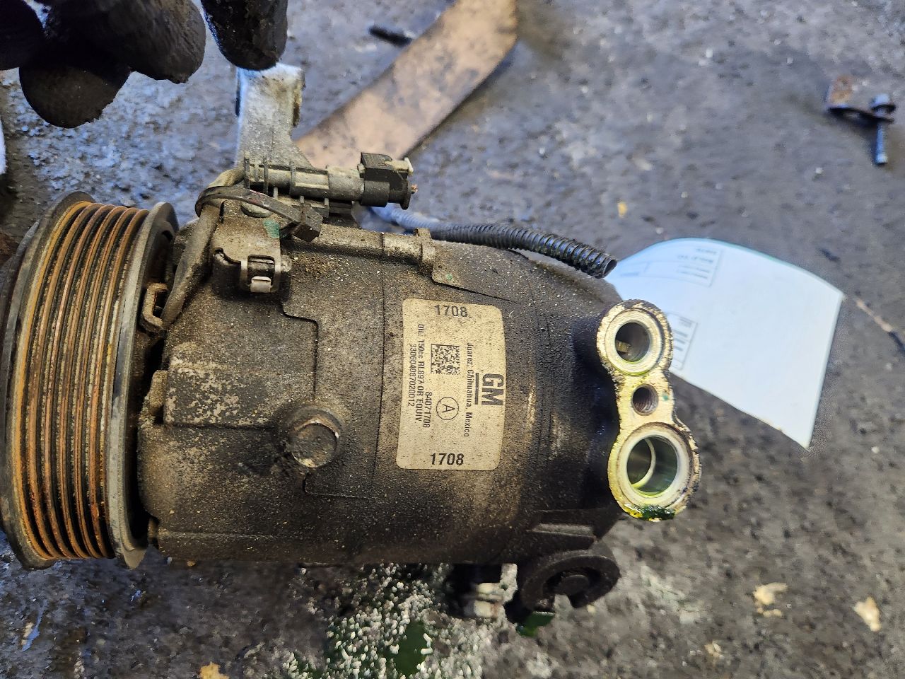 2017 CHEVROLET IMPALA AC COMPRESSOR - 488902 — photo 4