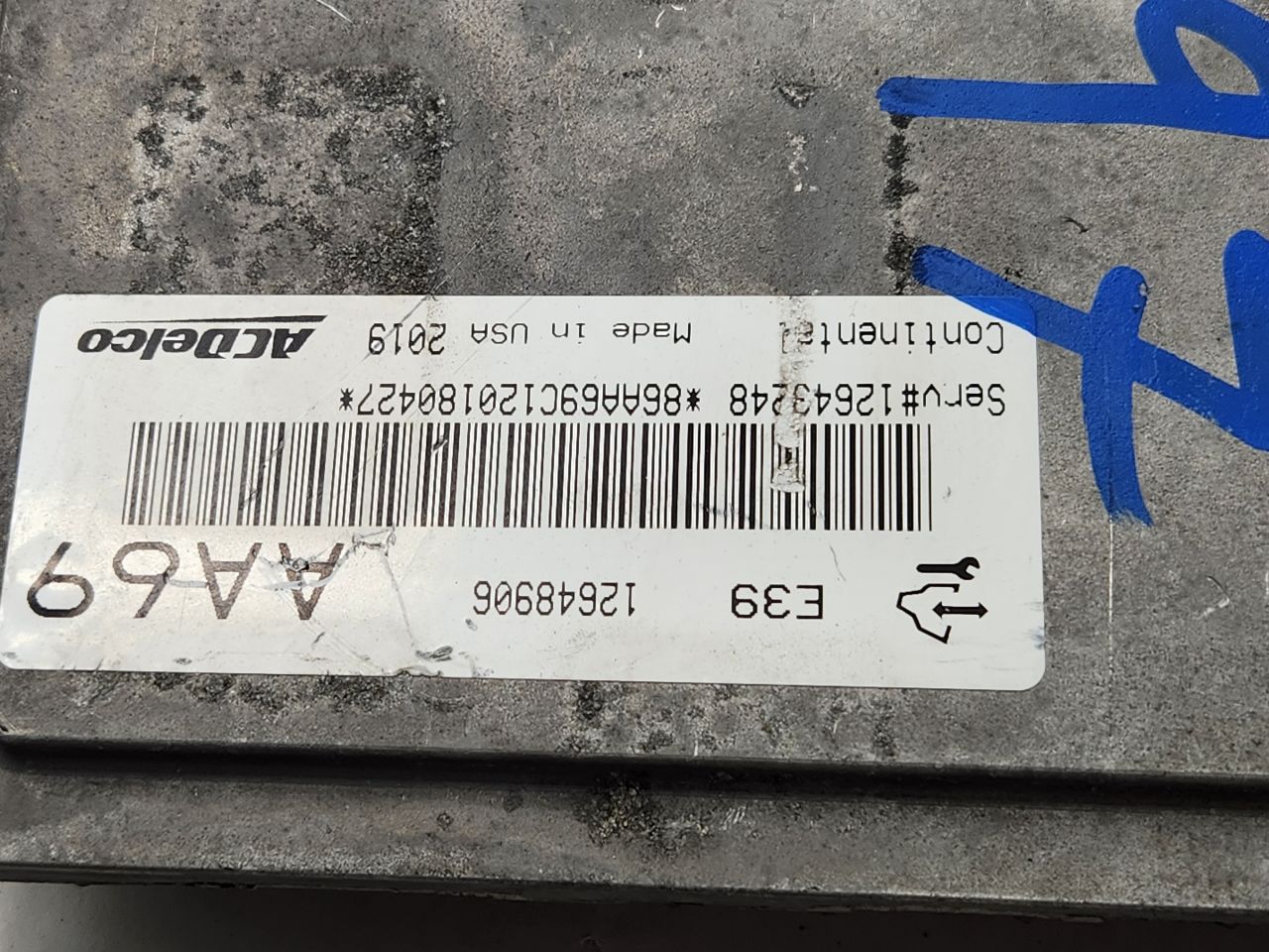 2012 CADILLAC SRX Eng/Motor Cont Mod - 488964 — photo 3