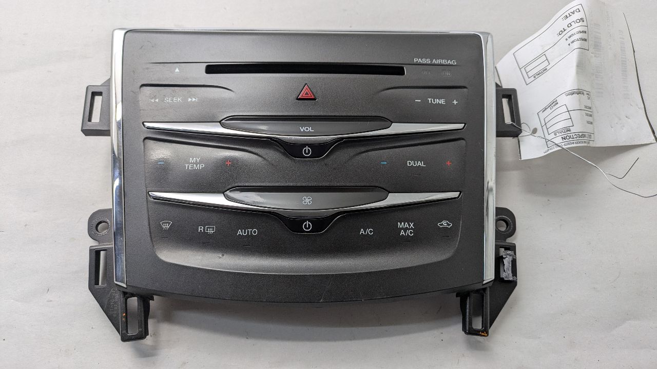 2014 LINCOLN MKS 6cyl Gasoline 3.7 Radio Audio - 489001