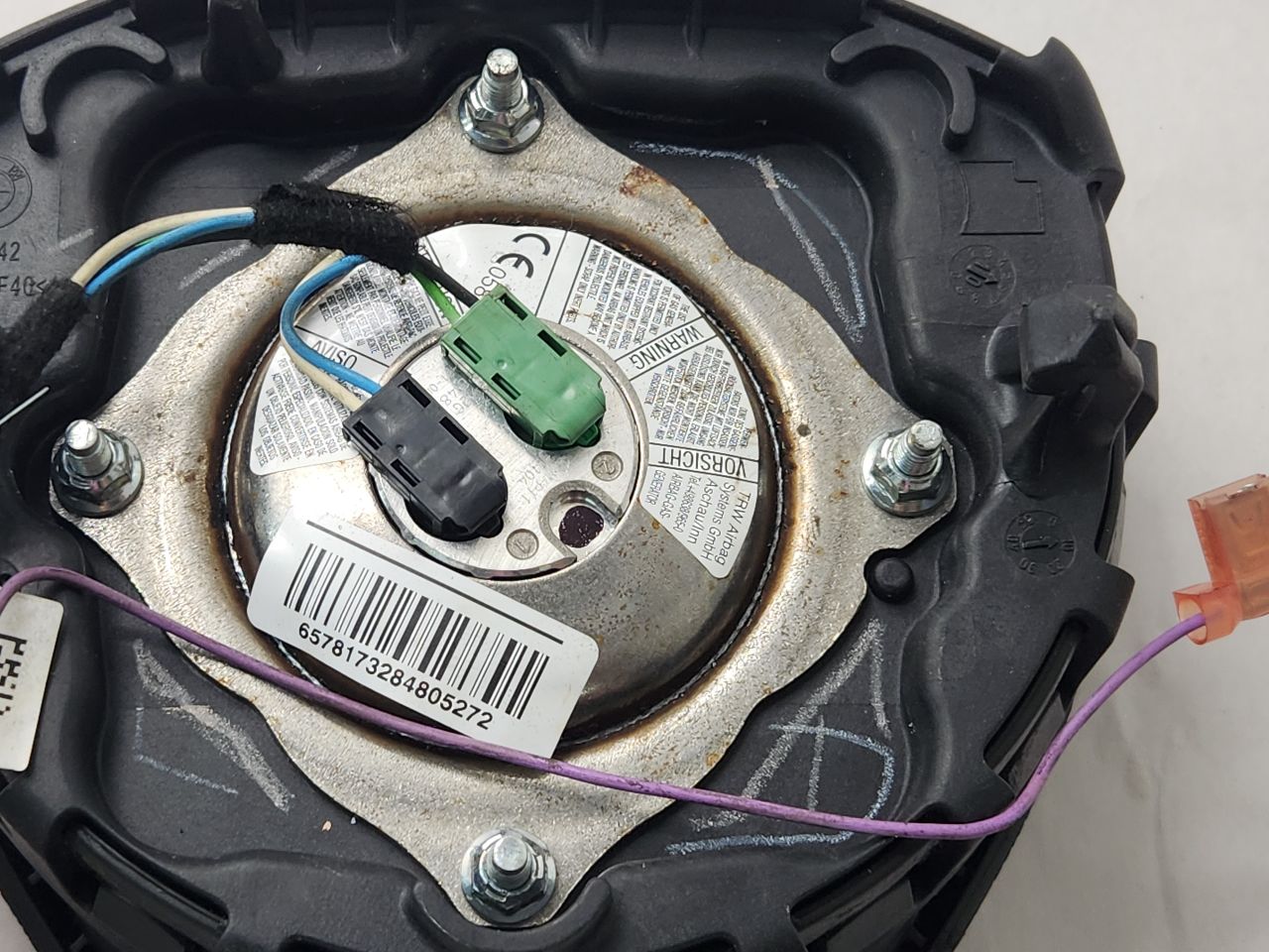 2011 BMW X6 8cyl Gasoline Turbo 4.4 Left AIR BAG - 489122 — photo 6
