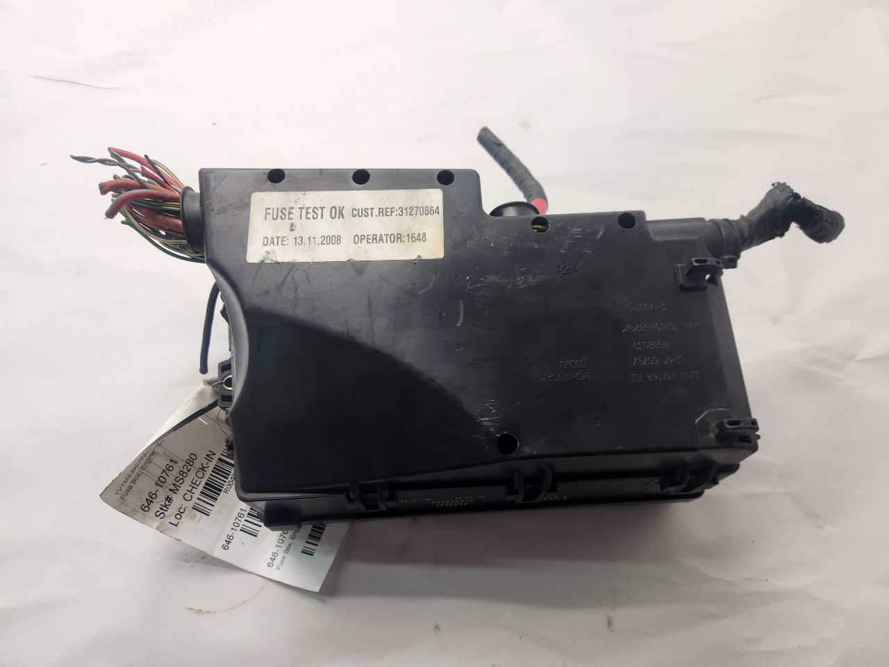 2009 VOLVO 40 SERIES Fuse Box, Engine - 489209 — photo 5