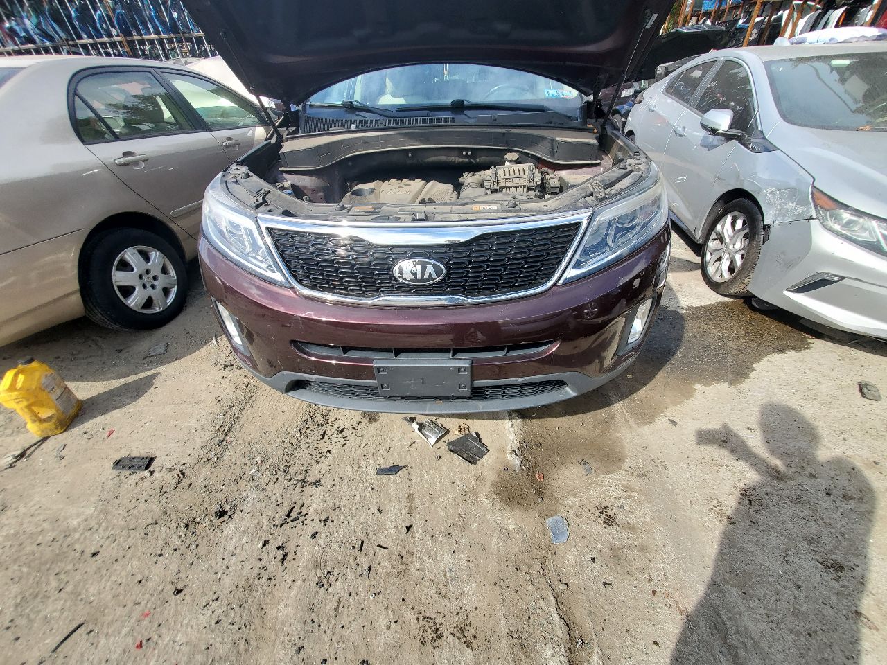 2014 KIA SORENTO 4cyl Gasoline 2.4 STEERING GEAR RACK - 489215 — photo 2