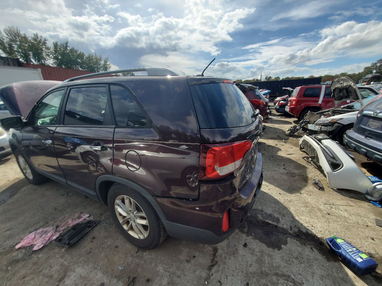 2014 KIA SORENTO 4cyl Gasoline 2.4 STEERING GEAR RACK - 489215 — photo 5