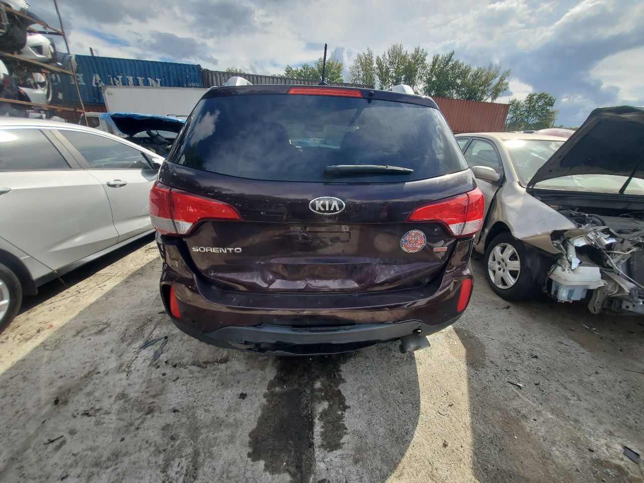 2014 KIA SORENTO 4cyl Gasoline 2.4 STEERING GEAR RACK - 489215 — photo 6