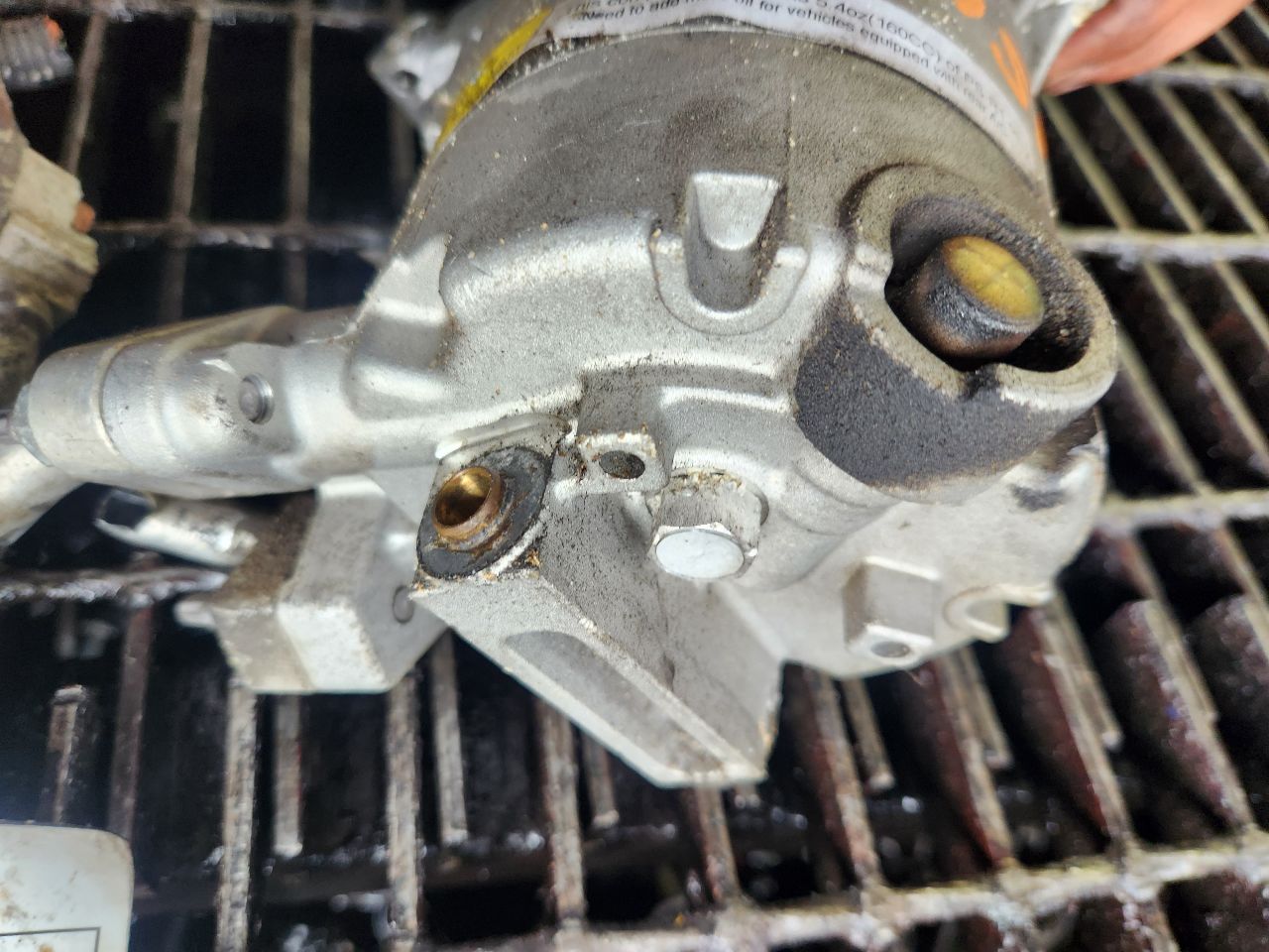 2014 FORD TRANSIT CONNECT AC COMPRESSOR - 489453 — photo 2