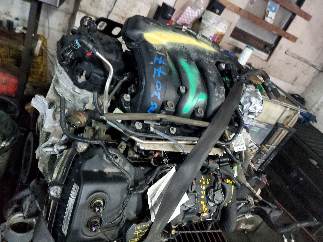2013 FORD FLEX ENGINE ASSEMBLY - 489495 — photo 4