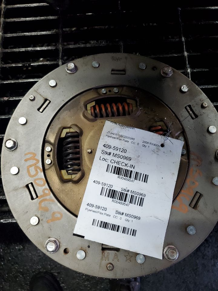2006 LEXUS RX400H Flywheel/Flex Plate - 489547 — photo 4