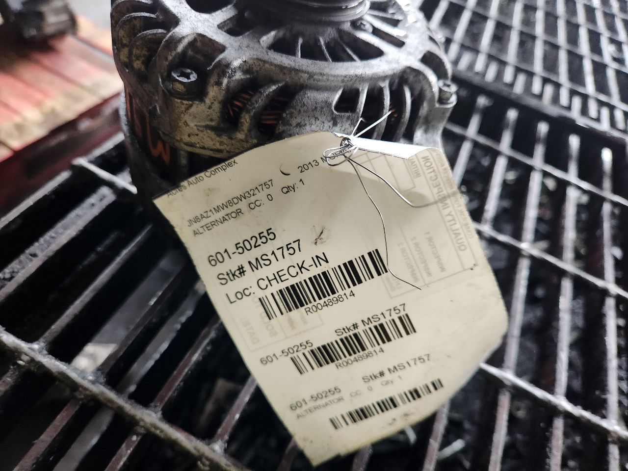 2013 NISSAN MURANO ALTERNATOR - 489814 — photo 3