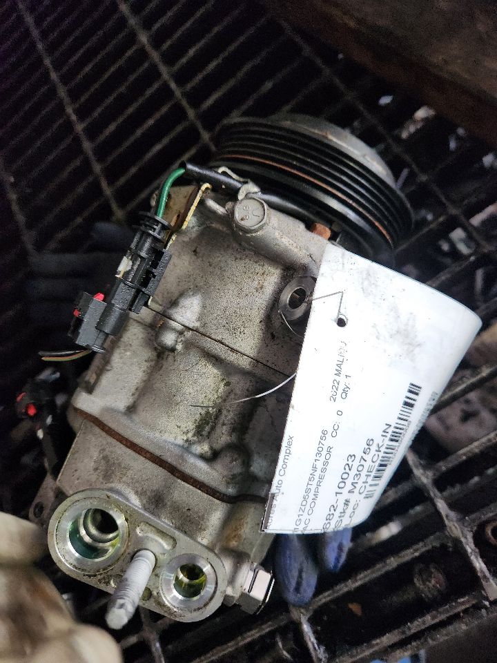 2022 CHEVROLET MALIBU AC COMPRESSOR - 490008 — photo 2