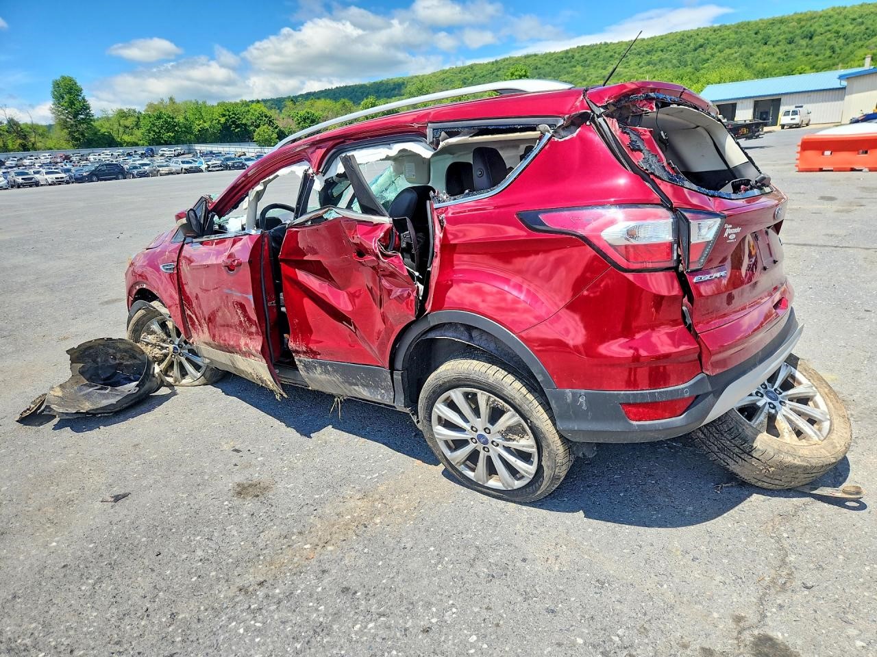 2017 FORD ESCAPE ENGINE ASSEMBLY - 490153 — photo 2