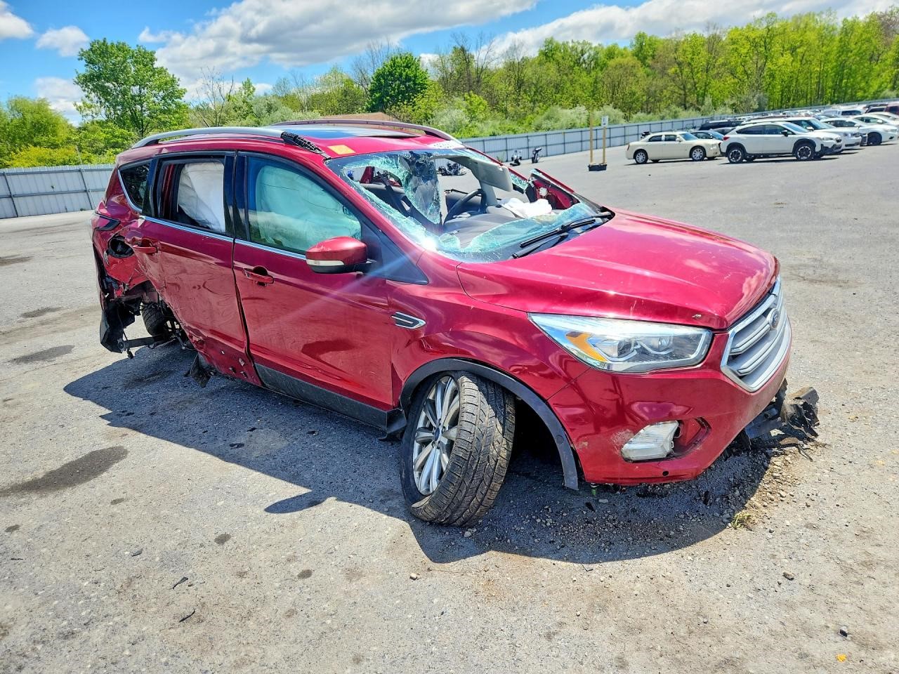 2017 FORD ESCAPE ENGINE ASSEMBLY - 490153 — photo 4