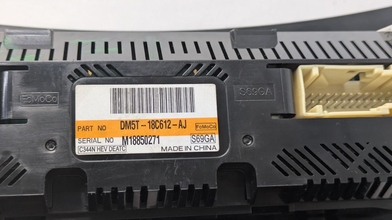 2015 FORD C-MAX TEMP CONTROL - 490188 — photo 4