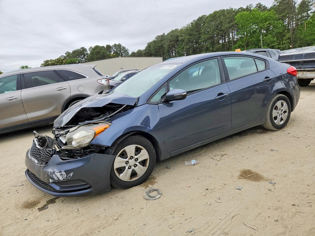2016 KIA FORTE ENGINE ASSEMBLY - 490511