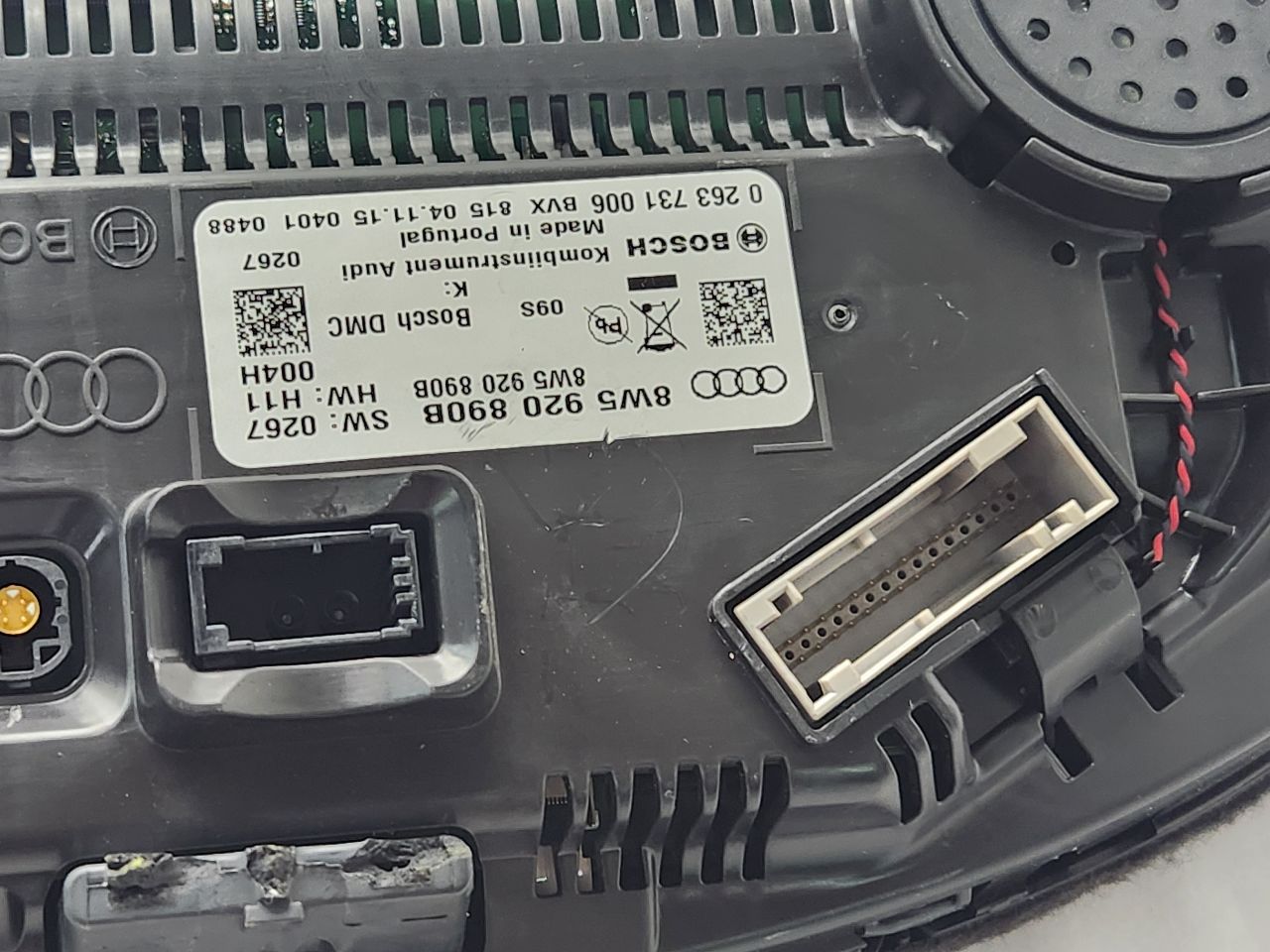 2017 AUDI A4 Speedo Head/Cluster - 490607 — photo 8