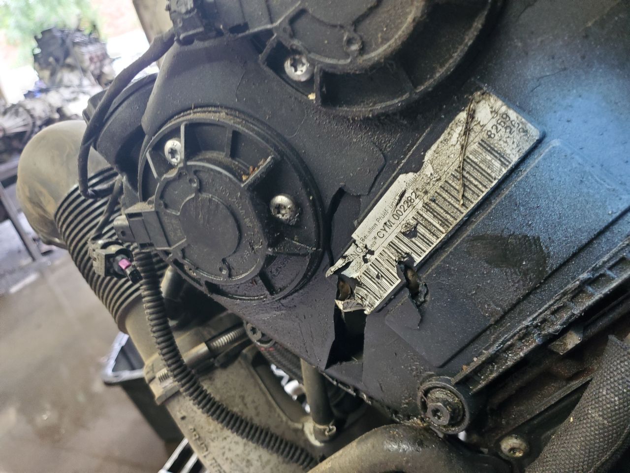 2017 AUDI A4 ENGINE ASSEMBLY - 490611 — photo 7