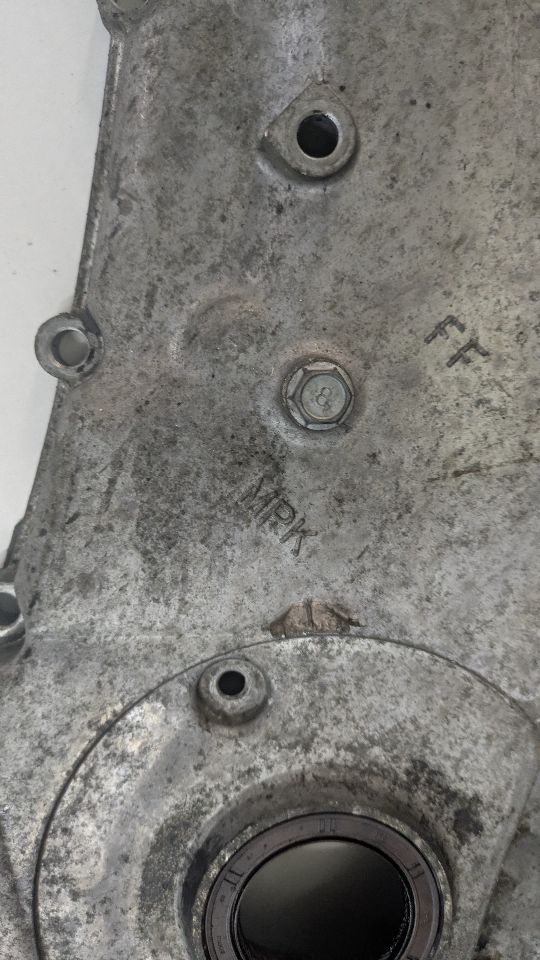 2012 HYUNDAI SANTA FE TIMING COVER - 490819 — photo 3