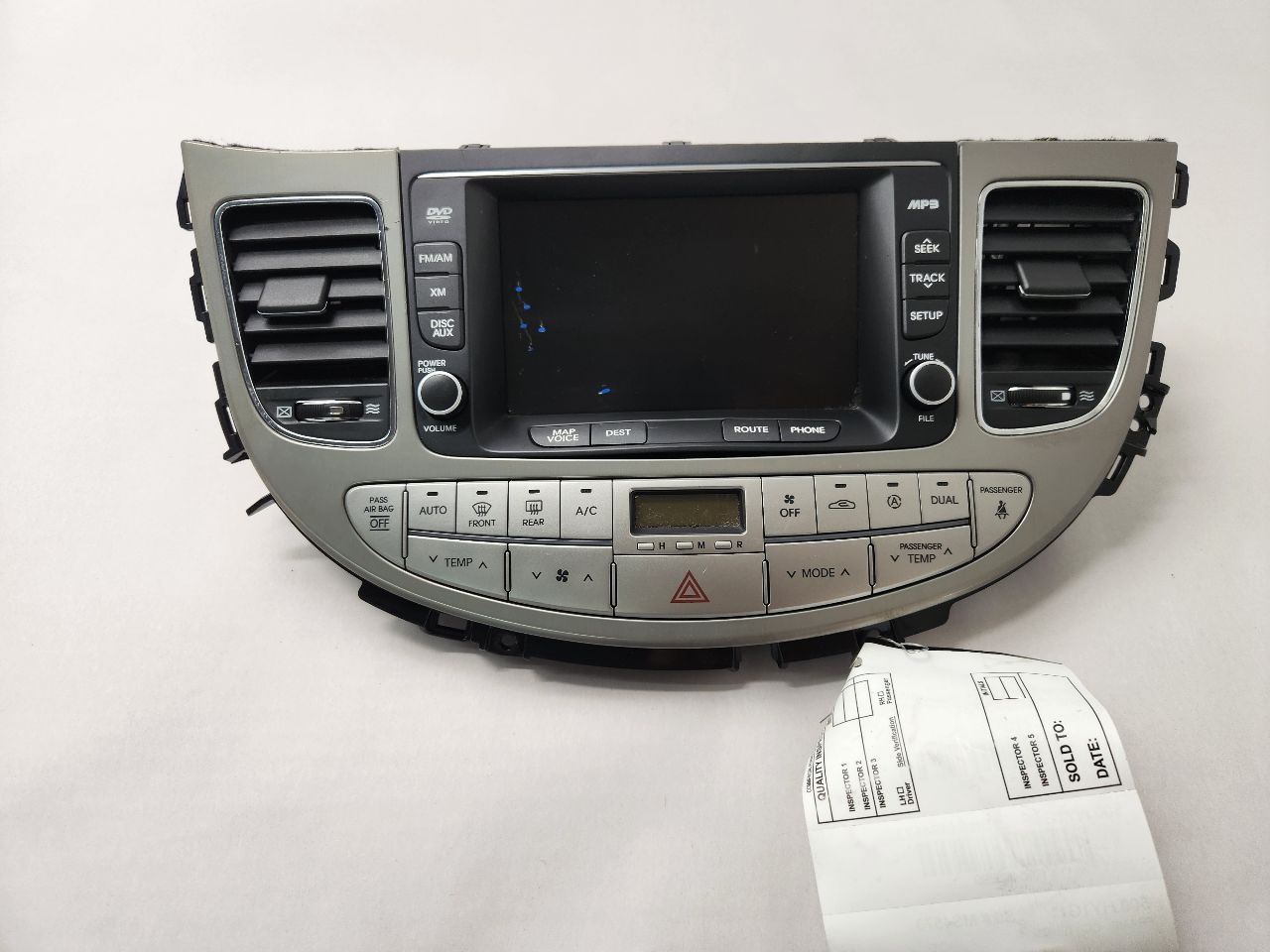 2011 HYUNDAI GENESIS Radio Audio - 490899